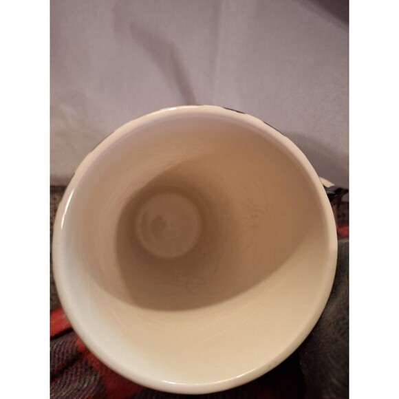 Vint~ZEBRA~3D~HEAD~Handle~LATTE~Tall~ANIMAL MUG~Hand Painted~BLACK&WHITE~Stripes - Picture 9 of 9